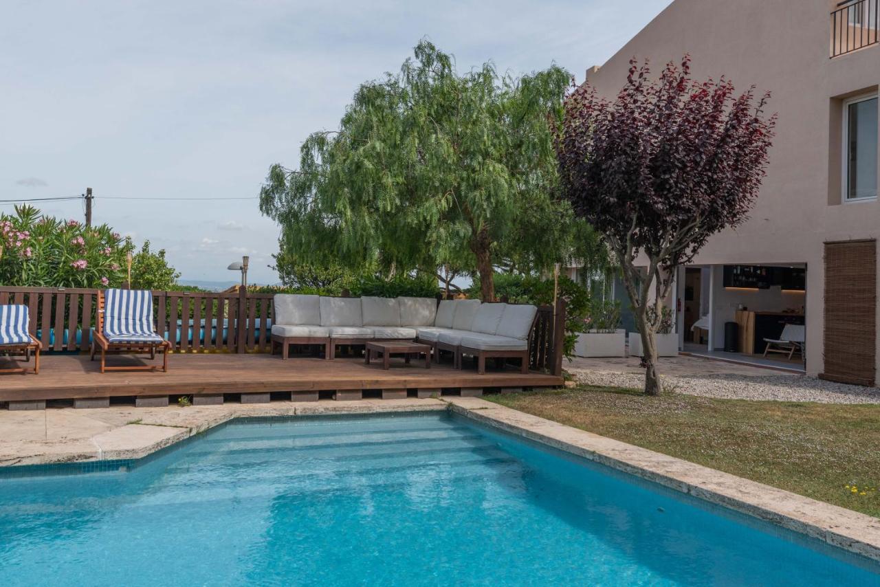 Romantic Modern Apartment Private Swimming Pool 5 Min Walk From Begur Centre Extérieur photo