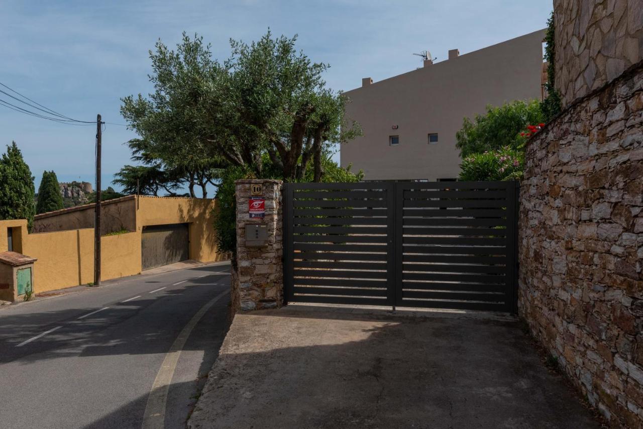 Romantic Modern Apartment Private Swimming Pool 5 Min Walk From Begur Centre Extérieur photo